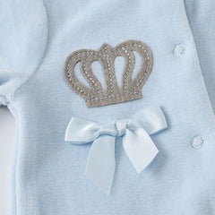 2020 Winter Newborn Velvet Romper Set (3 Pieces)