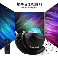 Snail Starry Sky Projector with Bluetooth Speaker