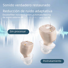 Rechargeable Hearing Amplifier with Digital Display
