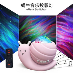 Snail Starry Sky Projector with Bluetooth Speaker