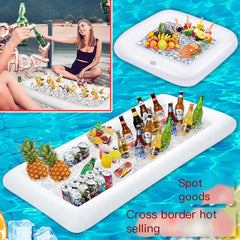 Inflatable Ice Bar Tray for Water Parties and Snacks