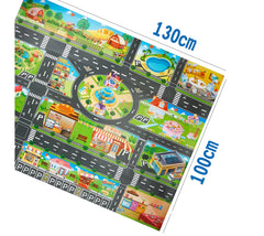 Play Mat with Vehicles & Traffic Signs
