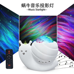 Snail Starry Sky Projector with Bluetooth Speaker