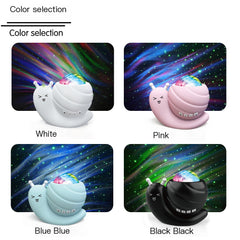 Snail Starry Sky Projector with Bluetooth Speaker