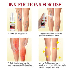 KanyeHB Vein Spray for Leg Care - 30ml